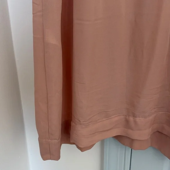 Women’s Satin Slip Dress in Blush Pink - Picture 8 of 16